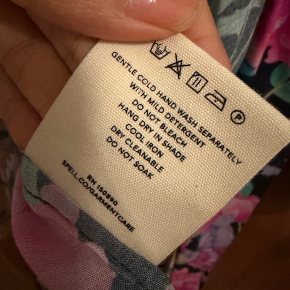 Spell Butterfly Short Kimono Robe - Picture 6 of 7